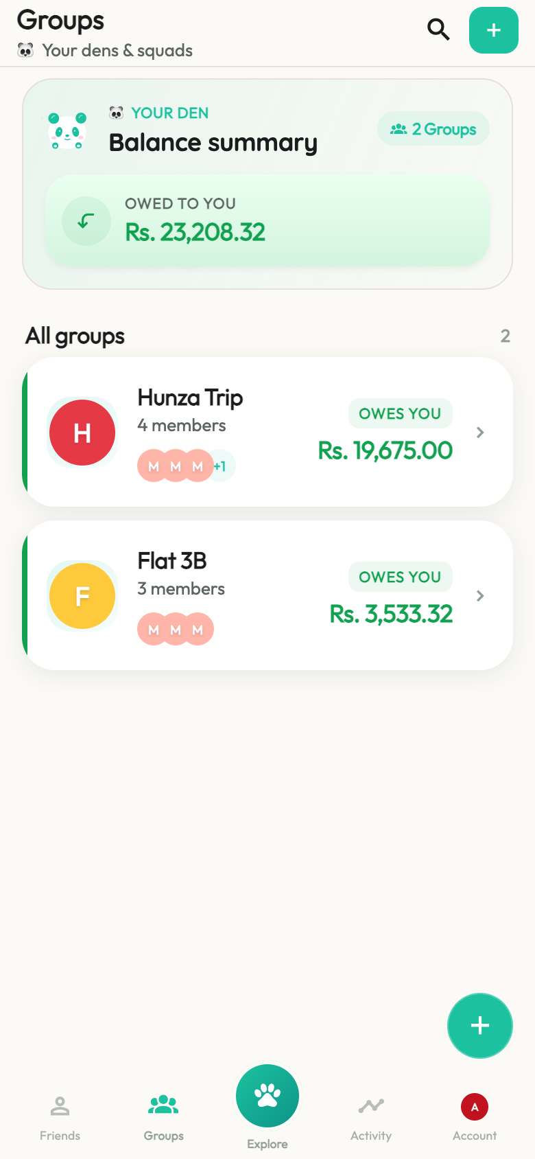Groups
